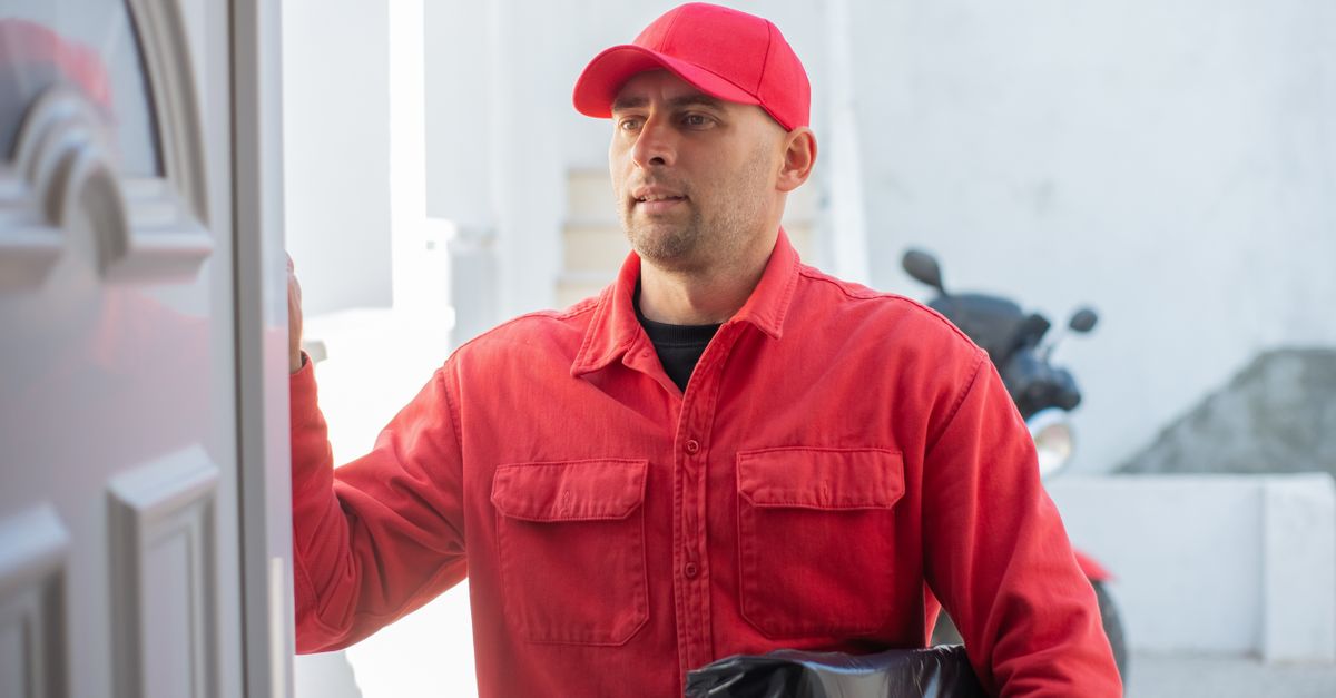 locksmith unlocking front door — Roslyn Heights Locksmith